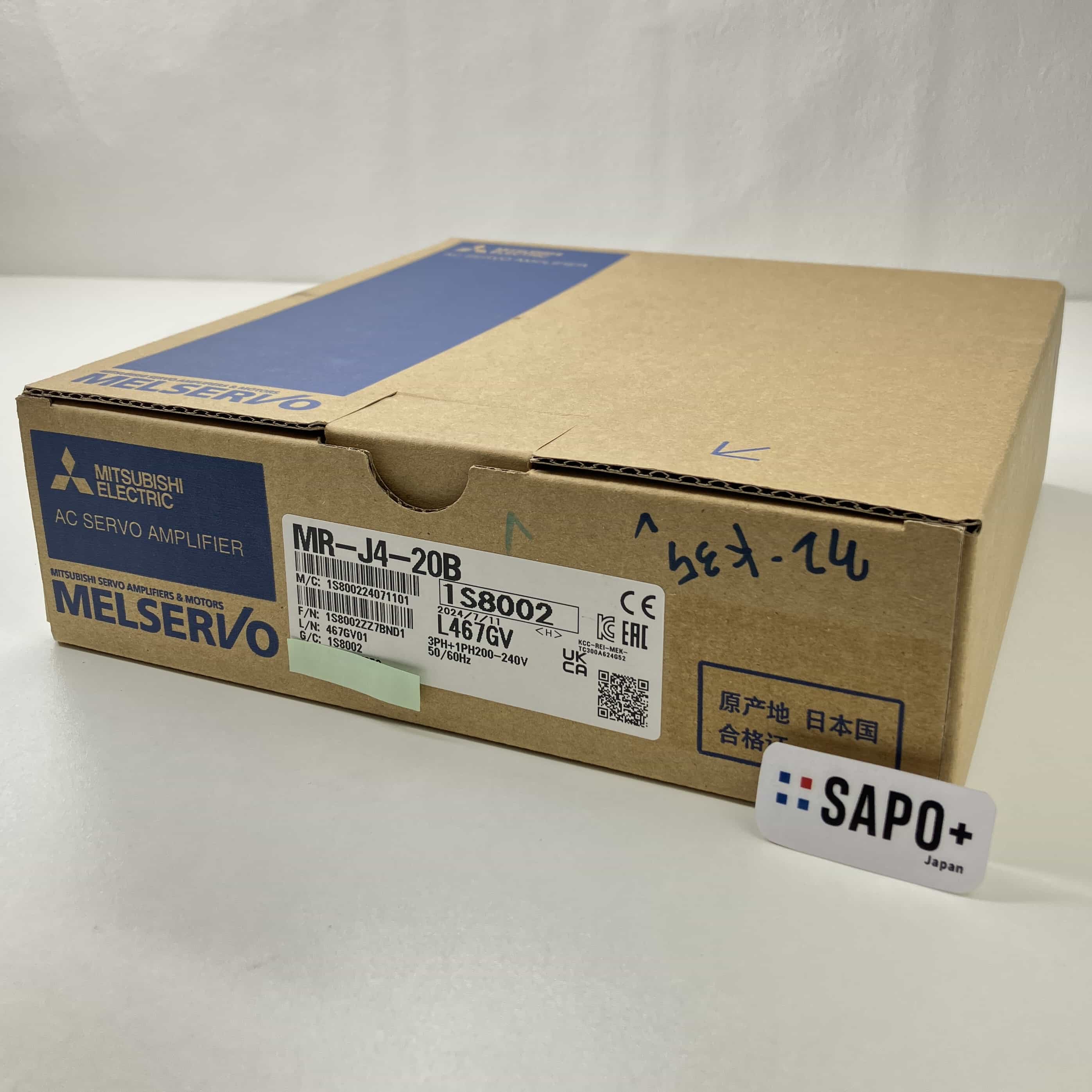 MR-J4-20B 2024年製 サーボアンプ 三菱電機 | 中古FA機器・制御機器の
